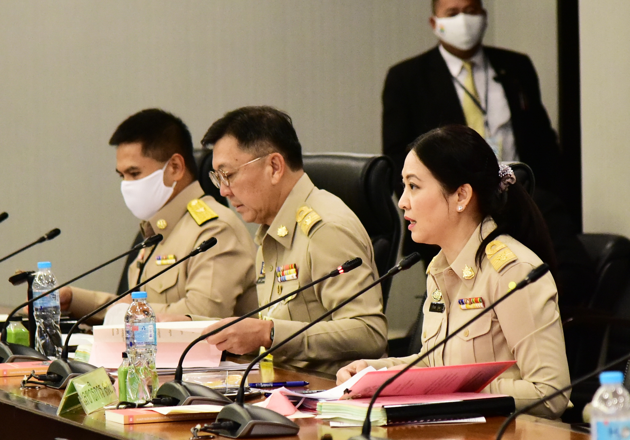 Warawut joined the meeting of National Environmental Board No.4/2020 with Deputy Minister Pravit
